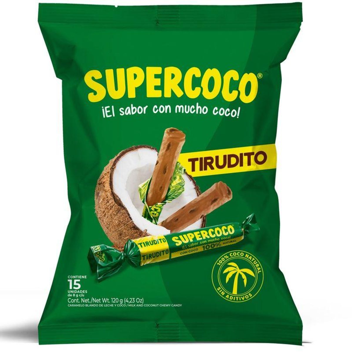 Supercoco Tirudito Barra 40stk 320g