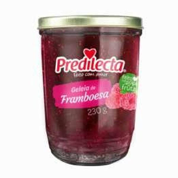 Hovedbilde Predilecta Geleia Framboesa-Bringebær 230g